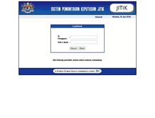 Tablet Screenshot of jitik.mampu.gov.my